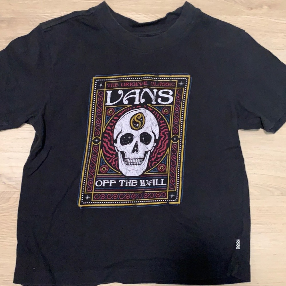 Used sz small vans tee shirt for women or kids